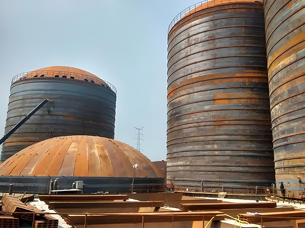 三水焦粉钢板仓